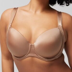 Soma STUNNING SUPPORT Smooth Full Coverage Bra warm sienna pink nude 44DD
